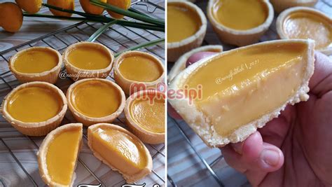 Cara Buat Tart Telur Homemade Mesti Gebu Dan Sedap Myresipi