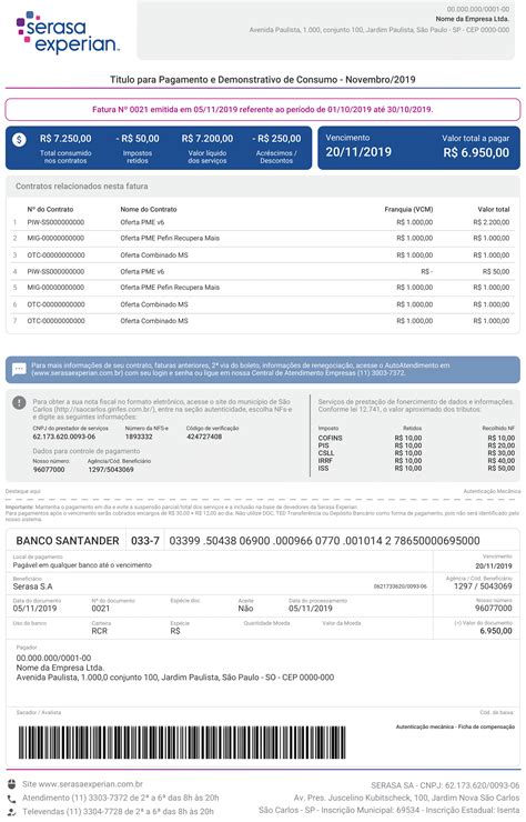 Entenda Sua Fatura Serasa Experian Descubra Os Benef Cios De Jogar