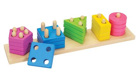 Farben Und Formen Sortierspiel Aus Holz Online Kaufen Bei Biokinder