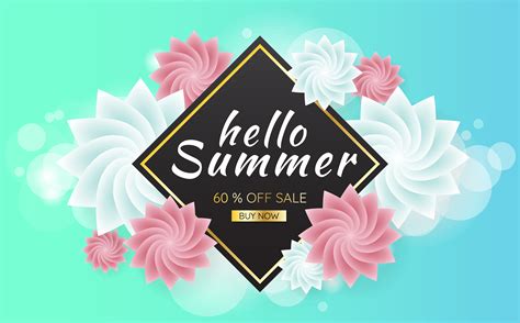 summer sale template banner Vector background 329557 Vector Art at Vecteezy