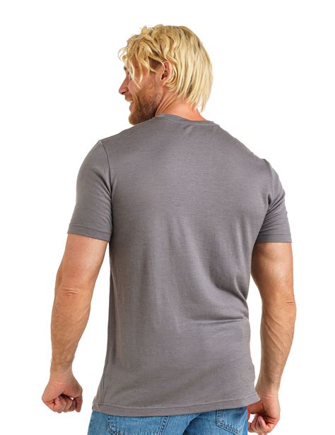 Men's Merino Wool T-shirt Perfect Gray – Merino Tech