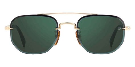 David Beckham Db S Jmt Gold Havana Sunglasses