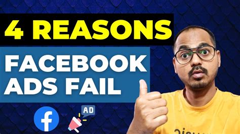 4 Reasons Why Your Facebook Ads Fail And Not Run Successfully Youtube