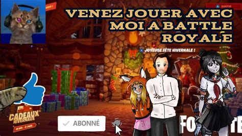 Pp Viens Jouer Avec Nous Sur Battle Royale Fortnite Evenement Noel En