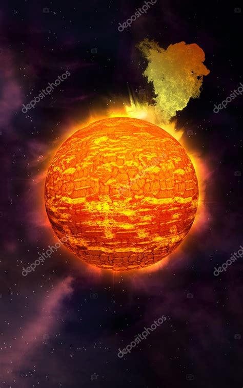 Exploding Sun — Stock Photo © Olegmirabo 5989301