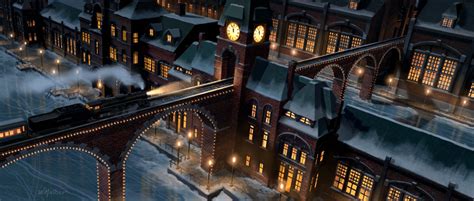 Bill Mather's PolarExpress ConceptArt