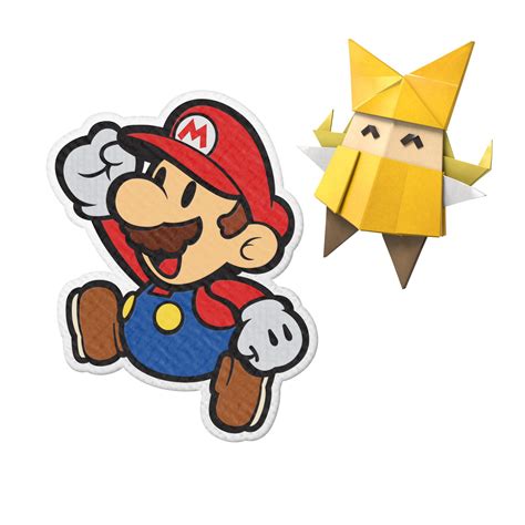 Tons of Paper Mario: The Origami King character art