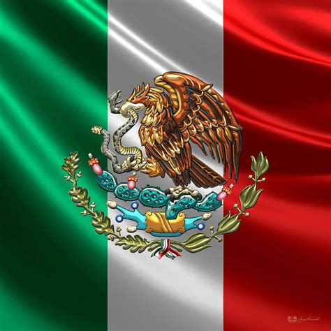 Mexican Flag Painting at PaintingValley.com | Explore collection of ...