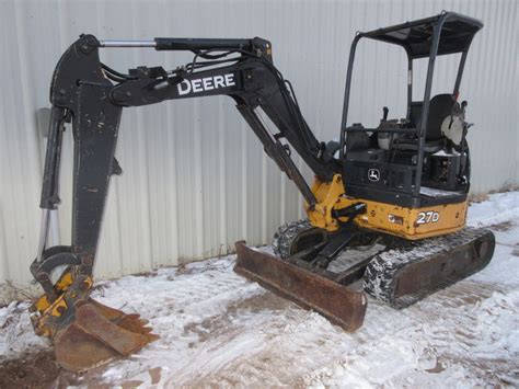 2012 John Deere 27d Mini Excavator For Sale 2752