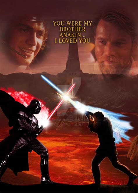 Obi Wan Vs Darth Vader By Justiceavenger On Deviantart