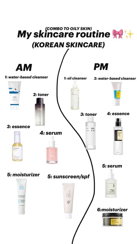 Korean Skincare Routine For Oily Skin In 2024 Face Skin Care Routine Skincare For Oily Skin