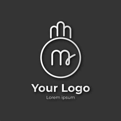 Logotipo De Design Simples Vetor Premium