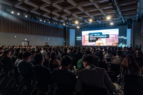 LG TECH CONFERENCE 2024 LG 그룹 최대 규모 테크 컨퍼런스 현장 속으로 LG Display Newsroom