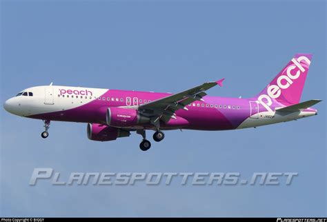 JA821P Peach Airbus A320 214 Photo By BIGGY ID 977169 Planespotters Net