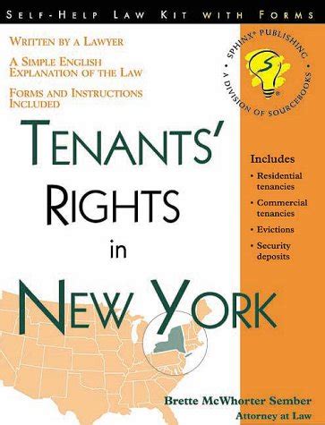 Pdf Tenants Rights In New York Legal Survival Guides