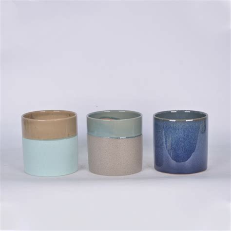 Ceramic Two Tone Glass Vases Dalainor Smart Lighting Solutions