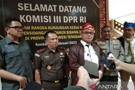 Komisi Iii Dpr Ri Minta Polda Sultra Tindak Tegas Tambang Ilegal