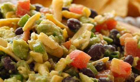 Nacho Guacamole Recipe with Cheese and Peppers - Love One Today®