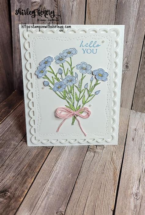 Stampin Up Quiet Meadow Stampin With Shirley G