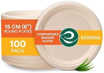 Amazon Cantagreen Inch Small Compostable Dessert Plates