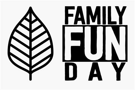 Clip Family Fun Day Black And White , Free Transparent Clipart - ClipartKey