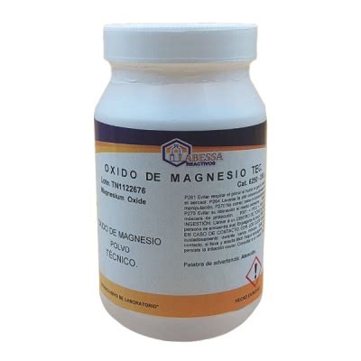 Magnesio Oxido Gr Tec Reactivos