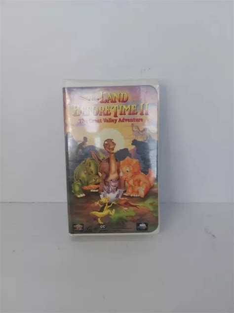 The Land Before Time Ii The Great Valley Adventure Vhs Tape