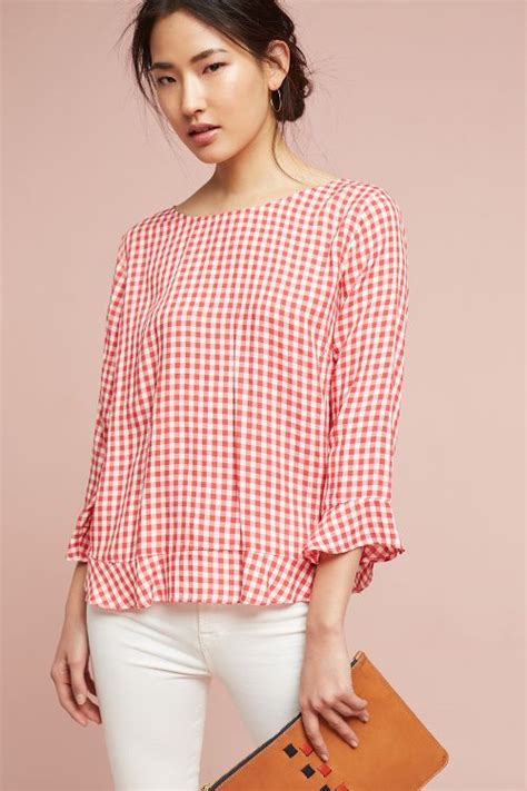 The Best Gingham Tops On Trend For Spring 2017 In Every Price Range