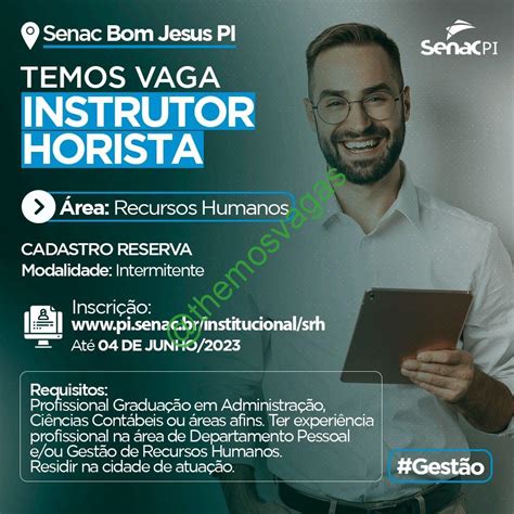 Instrutor De RH Bom Jesus PI 01 Vaga S Themos Vagas Empregos