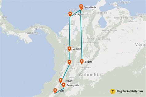 One Month Colombia Itinerary For Solo Travelers