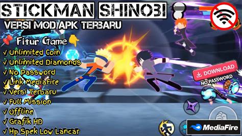 Stickman Shinobi Fighting Mod Apk Terbaru V5 8 2024 GAME NARUTO