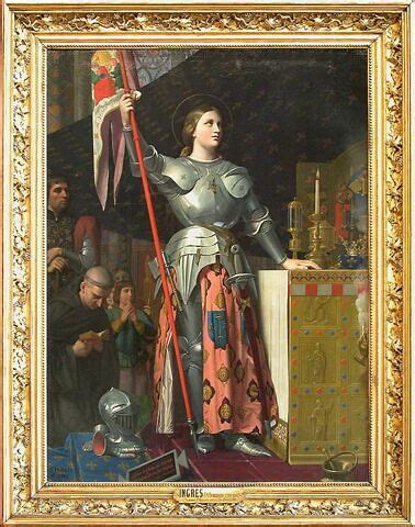 Jeanne d Arc au sacre du roi Charles VII dans la cathédrale de Reims