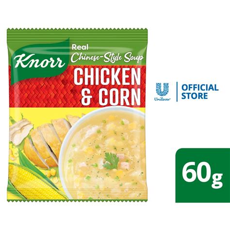 Knorr Chicken And Corn Soup Mix G Shopee Philippines