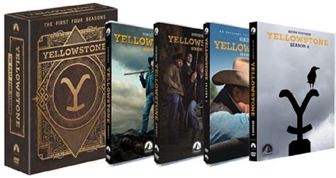 Yellowstone The Complete Seasons Dvd Box Set Action Adventure