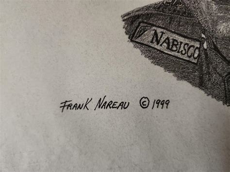 Dale Earnhardt Sr & Dale Earnhardt Jr 1999 Sketch by Frank Nareau 11" x ...