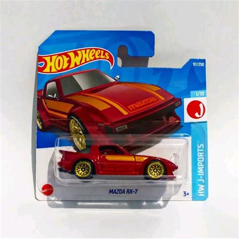 Jual Hot Wheels Mazda RX7 RX 7 RX 7 Short Card Shortcard 2022 Not Civic Supra Nissan Skyline