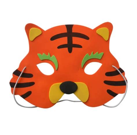 GiveU 1pcs/lot EVA Party Mask Cartoon Animal Children Kids Birthday ...