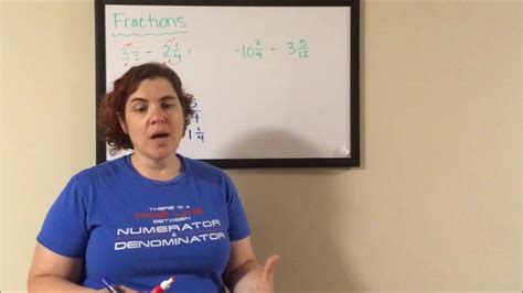 Fractions Addition And Subtraction Mixed Numbers 1 Youtube