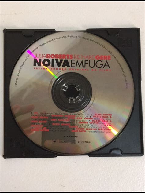 Cd Noiva Em Fuga Trilha Sonora Original Item De Papelaria