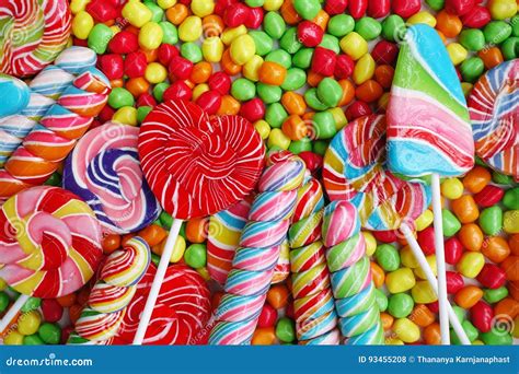 Sweets And Sugar Candies Colorful Stock Photo Image Of Candy Bright