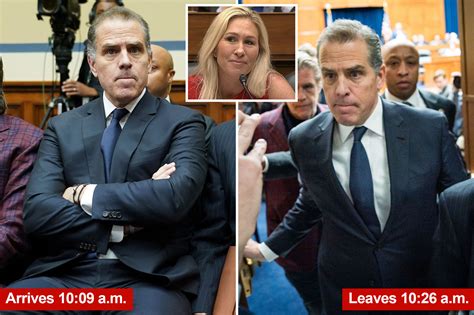 Hunter Biden Shows Up To House Contempt Hearing After Defying Subpoena