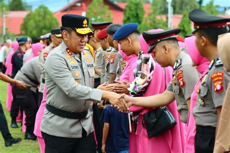 Kapolda Kalteng Personel Naik Pangkat Tabengan Online