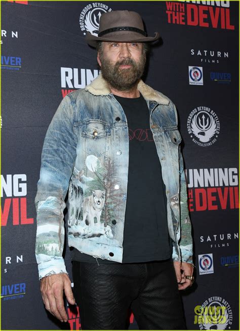 Nicolas Cage Gets Support From Son Weston At Running With The Devil