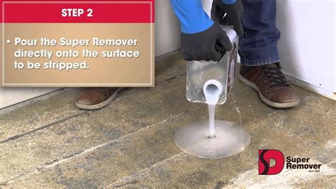 how to get carpet glue off of cement