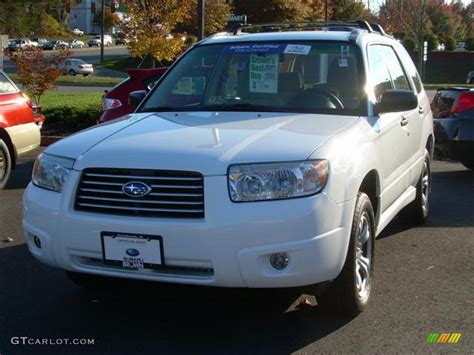 Aspen White Subaru Forester X Photo Gtcarlot