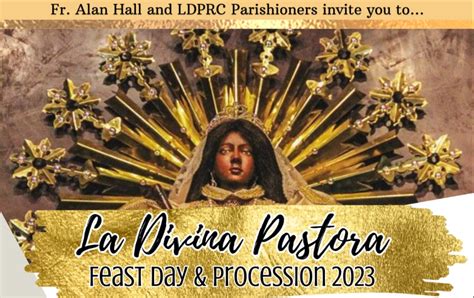 La Divina Pastora Feast Day Procession 2023 La Divina Pastora R C