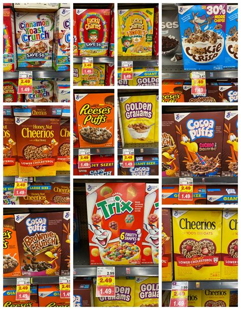 General Mills Cereals Are Just Each At Kroger Kroger Krazy