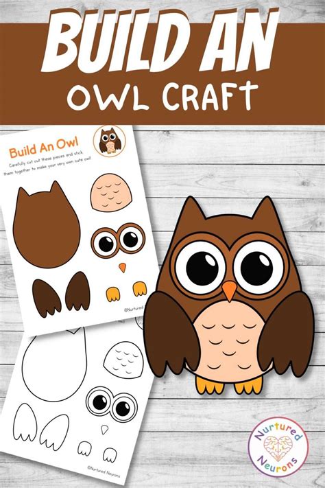 Awesome Build An Owl Craft Nurtured Neurons