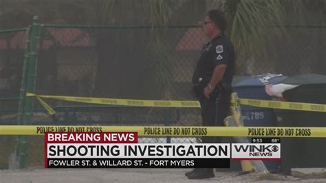 Fort Myers Police Investigate Shooting Wink News