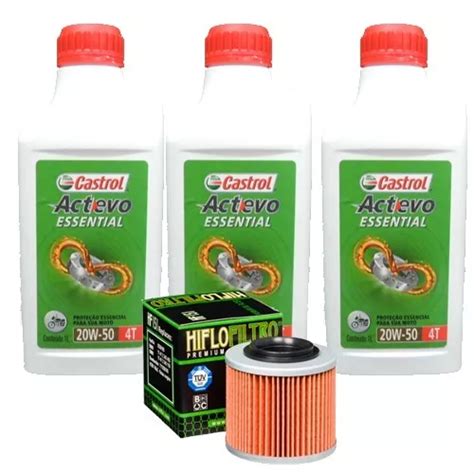 Leo Castrol Filtro Hiflo Bmw G Gs Sert O Frete Gr Tis